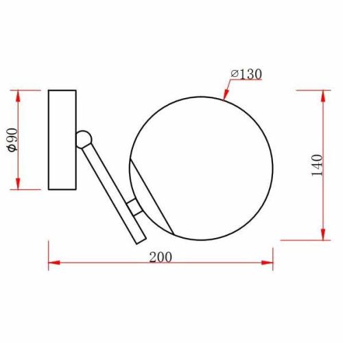 Бра Rivoli Albino 1016-401 Б0044785 Бра Rivoli Albino 1016-401 Б0044785