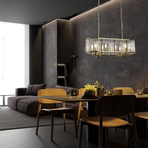 Подвесная люстра Lumien Hall Lariana LH3038/8PR-CO-CL Подвесная люстра Lumien Hall Lariana LH3038/8PR-CO-CL