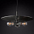 Люстра Rh Utilitaire Disk Triple Pendant Black By Imperiumloft
