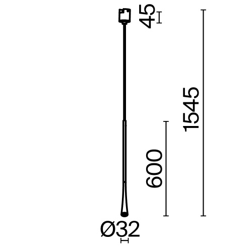 Трековый подвесной светильник Technical TR168-1-7W3K-M-BS Трековый подвесной светильник Technical TR168-1-7W3K-M-BS