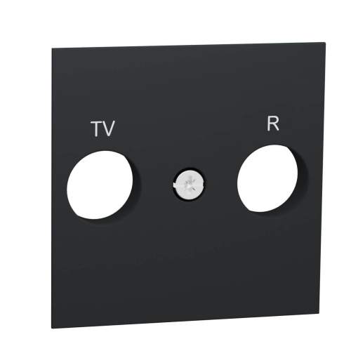 Лицевая панель TV/FM розетки Schneider Electric Unica New NU944054 Лицевая панель TV/FM розетки Schneider Electric Unica New NU944054