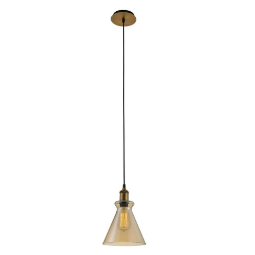 Подвесной светильник Crystal Lux Campanella SP1 Amber Подвесной светильник Crystal Lux Campanella SP1 Amber