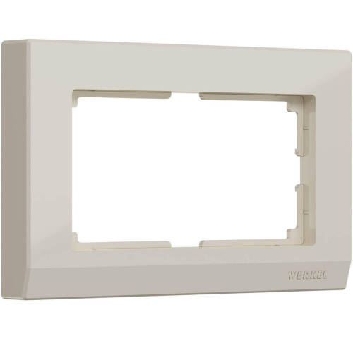 Рамка для двойной розетки Werkel Stark слоновая кость WL04-Frame-01-DBL-ivory 4690389146176 Рамка для двойной розетки Werkel Stark слоновая кость WL04-Frame-01-DBL-ivory 4690389146176