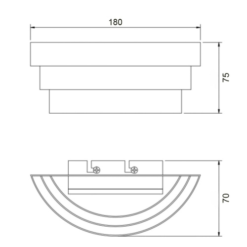 Подсветка Vele Luce Tollo VL8147W11 Подсветка Vele Luce Tollo VL8147W11