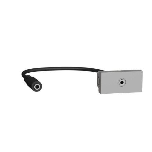 Розетка Minijack Schneider Electric Unica Modular NU343330 Розетка Minijack Schneider Electric Unica Modular NU343330