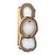 Настенный светодиодный светильник Odeon Light L-Vision Agate 7065/10WLB
