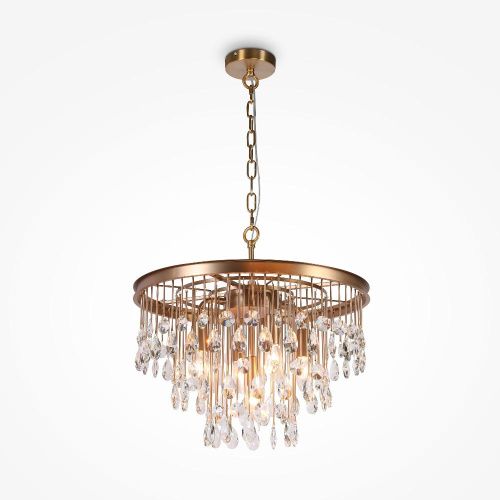 Подвесная люстра Maytoni Linn MOD091PL-05G Подвесная люстра Maytoni Linn MOD091PL-05G