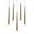 Подвесной светильник Aquitaine 5 gold