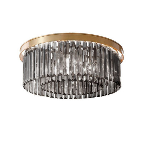 Потолочный светильник Odeon 8R gold/smoky Потолочный светильник Odeon 8R gold/smoky