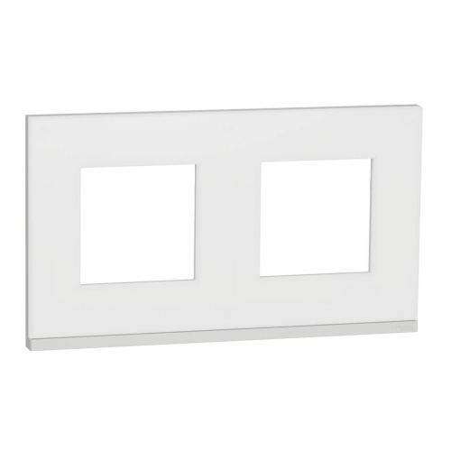 Рамка 2-постовая Schneider Electric Unica New NU600489 Рамка 2-постовая Schneider Electric Unica New NU600489
