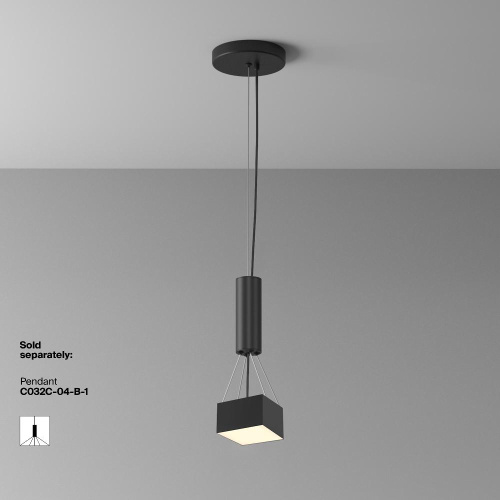 Потолочный светильник Technical C032CL-12W3K-SQ-B Потолочный светильник Technical C032CL-12W3K-SQ-B