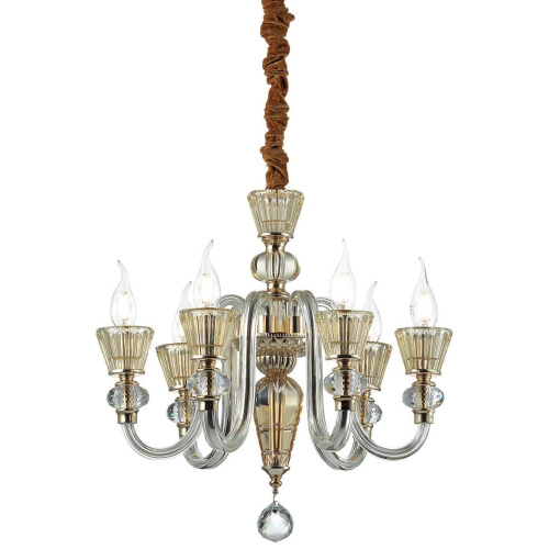Подвесная люстра Ideal Lux Strauss SP6 140605 Подвесная люстра Ideal Lux Strauss SP6 140605
