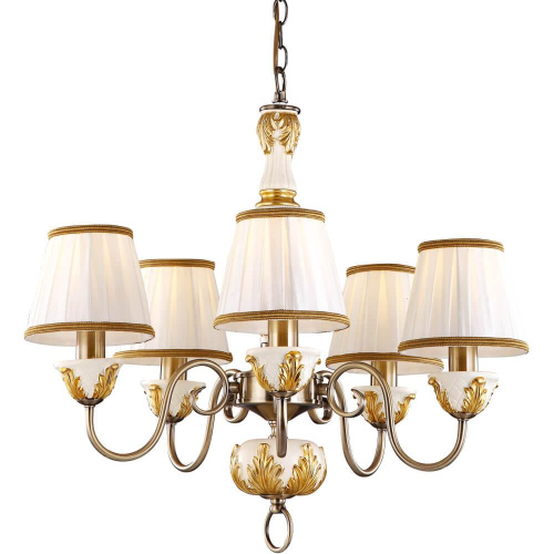 Подвесная люстра Arte Lamp Benessere A9570LM-5WG Подвесная люстра Arte Lamp Benessere A9570LM-5WG