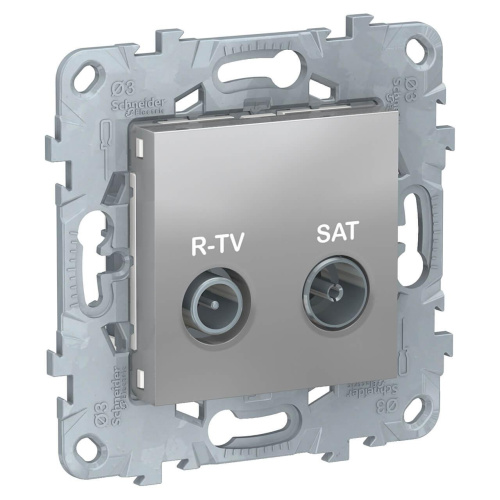Розетка R-TV/SAT одиночная Schneider Electric Unica New NU545430 Розетка R-TV/SAT одиночная Schneider Electric Unica New NU545430
