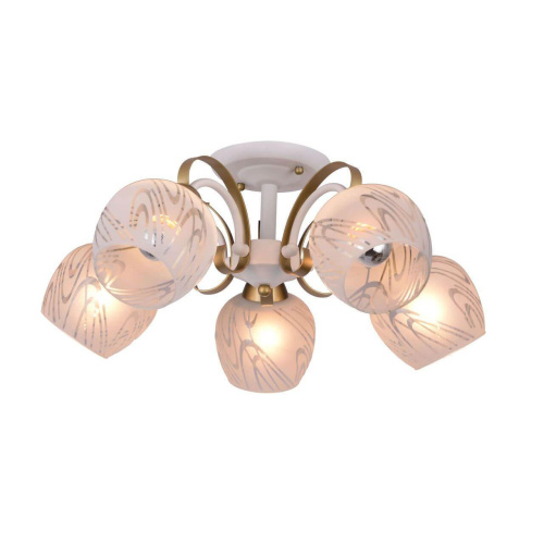 Потолочная люстра Toplight Samantha TL3690X-05WG Потолочная люстра Toplight Samantha TL3690X-05WG