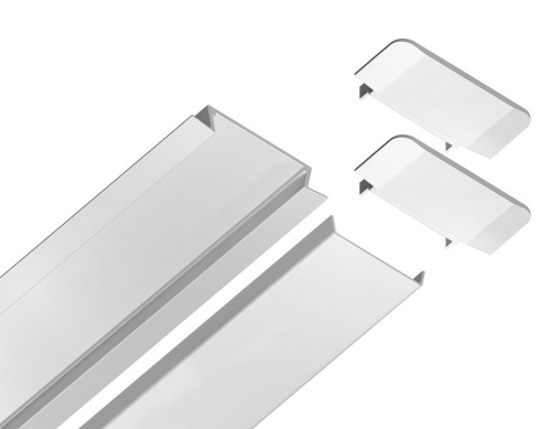 Встраиваемый профиль с рассеивателем Ambrella Illumination GP1100WH Встраиваемый профиль с рассеивателем Ambrella Illumination GP1100WH