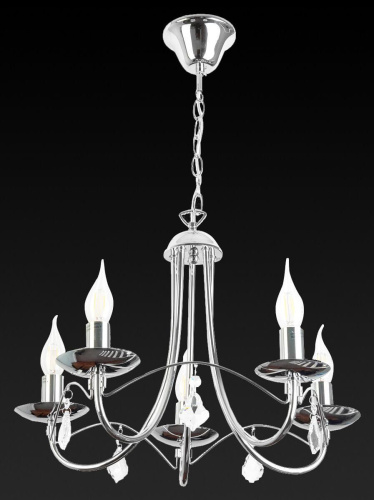 Подвесная люстра Toplight Lily TL6020D-05CH