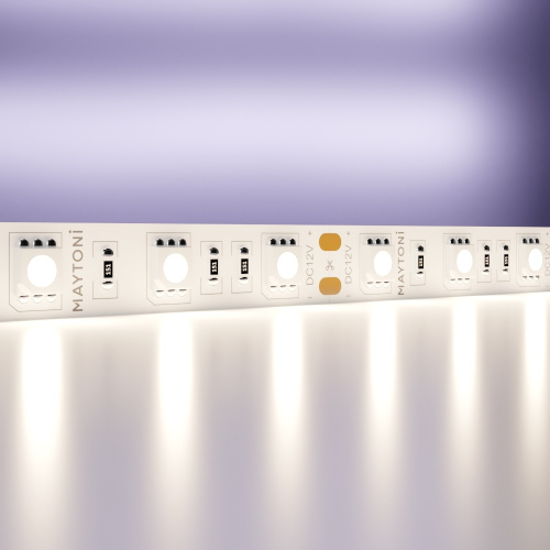 Светодиодная лента Maytoni Technical 14,4W/m 60LED/m 5050SMD дневной белый 5M 10129 Светодиодная лента Maytoni Technical 14,4W/m 60LED/m 5050SMD дневной белый 5M 10129