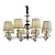 Подвесная люстра Lumien Hall Амелия LH1037/8H-CR