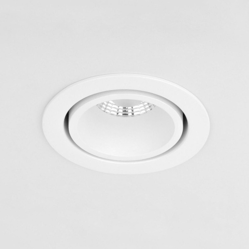 Встраиваемый светодиодный светильник Elektrostandard Nulla 15267/LED 7W 3000K BK/BK белый/белый a063971 Встраиваемый светодиодный светильник Elektrostandard Nulla 15267/LED 7W 3000K BK/BK белый/белый a063971