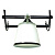 Бра IMEX MD.3135-1-W WENGE+CH