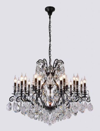 Подвесная люстра Crystal Lux Magnifico SP19 Black/Transparent Подвесная люстра Crystal Lux Magnifico SP19 Black/Transparent