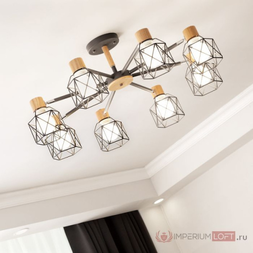 Потолочная Люстра Corf B3 Champagne 6 Lamps By Imperiumloft