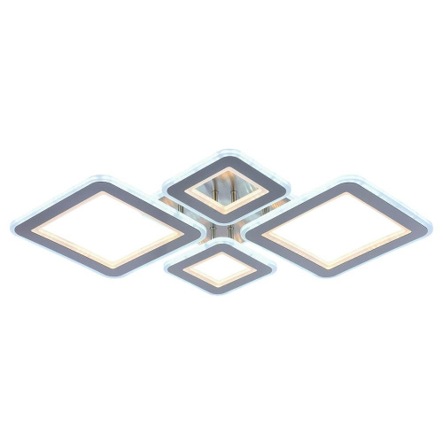Потолочная светодиодная люстра Profit Light 8009/2+2 NKL Потолочная светодиодная люстра Profit Light 8009/2+2 NKL