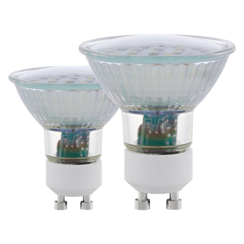 Лампа светодиодная Eglo GU10 5W 4000K прозрачная 11539 Лампа светодиодная Eglo GU10 5W 4000K прозрачная 11539