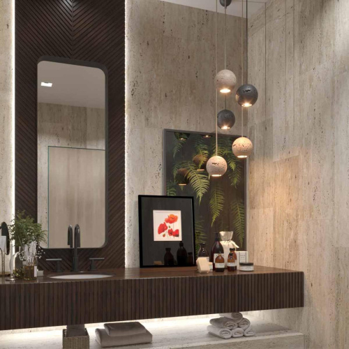 Подвесной светильник Odeon Light Hightech Travertino 6626/1L Подвесной светильник Odeon Light Hightech Travertino 6626/1L