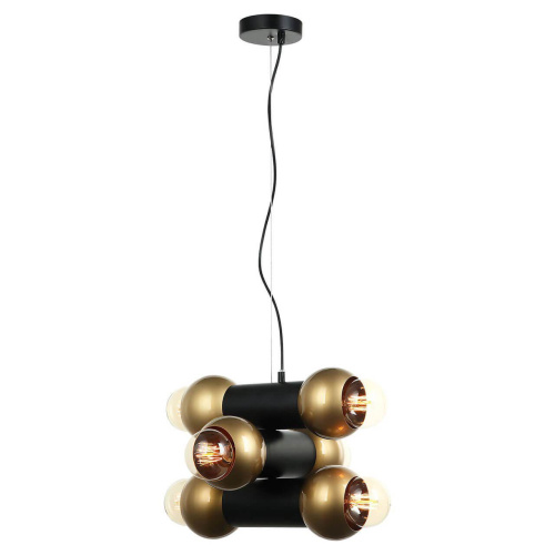 Подвесная люстра Lussole Loft LSP-8146 Подвесная люстра Lussole Loft LSP-8146