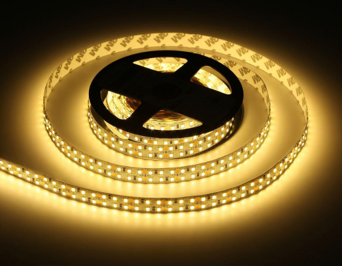 Светодиодная лента Ambrella Light 24W/m 240LED/m 2835SMD теплый белый 5M GS1701 Светодиодная лента Ambrella Light 24W/m 240LED/m 2835SMD теплый белый 5M GS1701