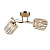 Потолочная люстра Milosh Tendence 0613CL-2GD