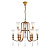 Подвесная люстра Lumina Deco Rionella LDP 8041-6+3 S.GD