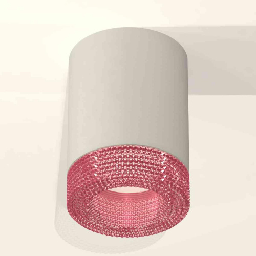 Комплект накладного светильника Ambrella light Techno Spot XS7423003 SGR/PI серый песок/розовый (C7423, N7193) Комплект накладного светильника Ambrella light Techno Spot XS7423003 SGR/PI серый песок/розовый (C7423, N7193)