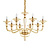 Подвесная люстра Ideal Lux Danieli SP8 Ambra 159973