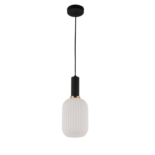 Подвесной светильник Lumina Deco Rico LDP 1218-1 WT+BK Подвесной светильник Lumina Deco Rico LDP 1218-1 WT+BK
