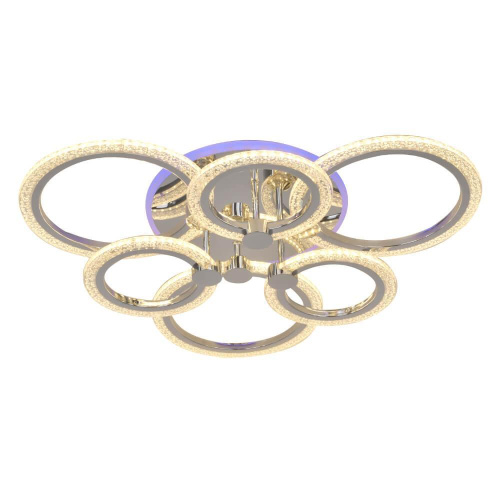 Потолочная люстра Seven Fires Snorri SF7061/7C-CR-BL Потолочная люстра Seven Fires Snorri SF7061/7C-CR-BL
