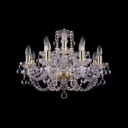 Подвесная люстра Bohemia Ivele 1406/8+4/195 G Balls Подвесная люстра Bohemia Ivele 1406/8+4/195 G Balls