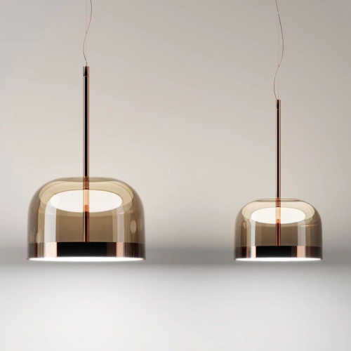 Подвесной светильник Equatore Small amber/copper Подвесной светильник Equatore Small amber/copper
