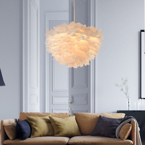 Люстра Feathers D80 White By Imperiumloft