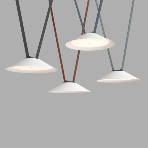 Трековый светильник Denkirs BELTY FLOW DK5564-WH+BK Трековый светильник Denkirs BELTY FLOW DK5564-WH+BK