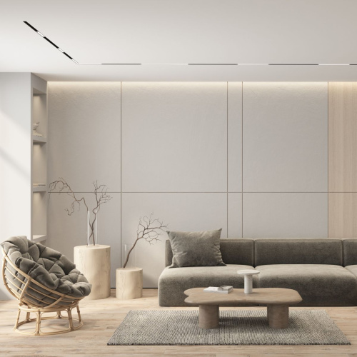 Трековый светодиодный светильник Denkirs Simple Linear DK8205-BK Трековый светодиодный светильник Denkirs Simple Linear DK8205-BK