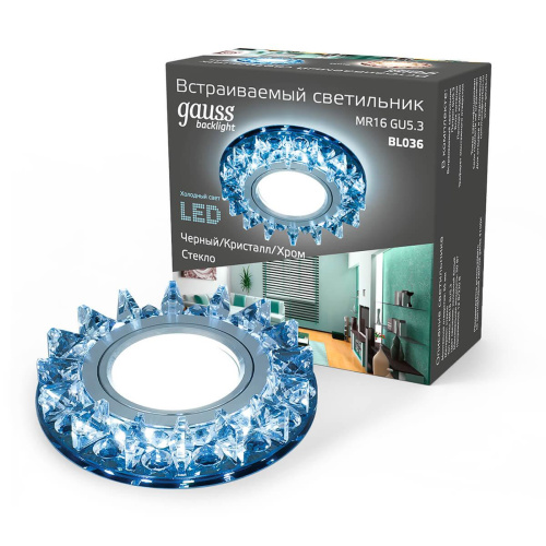 Встраиваемый светильник Gauss Backlight BL036 Встраиваемый светильник Gauss Backlight BL036