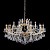 Подвесная люстра Crystal Lux Hollywood SP12+6 Gold