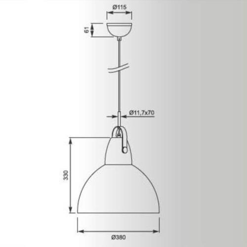 Подвесной светильник Zumaline Cande TS-110611P-WH Подвесной светильник Zumaline Cande TS-110611P-WH