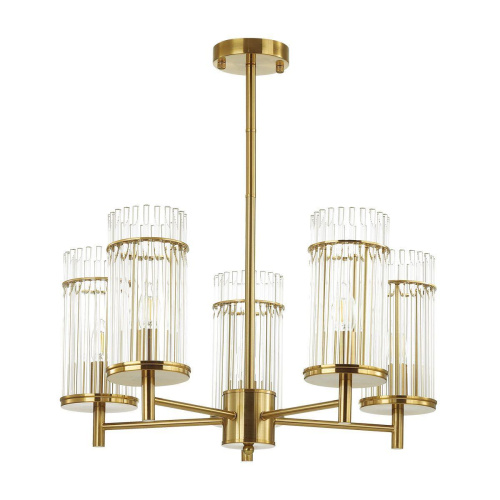 Подвесная люстра Odeon Light Midcent Formia 4809/5 Подвесная люстра Odeon Light Midcent Formia 4809/5