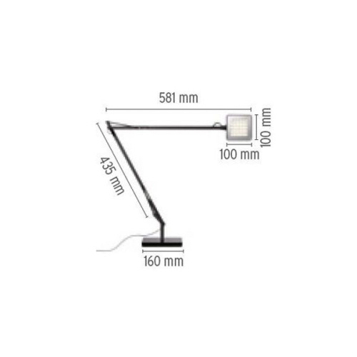 Настольная Лампа Kelvin Led Base Shiny Black F3311030 By Imperiumloft Настольная Лампа Kelvin Led Base Shiny Black F3311030 By Imperiumloft