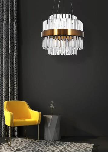 Подвесная светодиодная люстра Lumina Deco Ringletti LDP 8017-400 MD Подвесная светодиодная люстра Lumina Deco Ringletti LDP 8017-400 MD