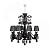 Подвесная люстра Loft IT Zenith 10210/8 Black